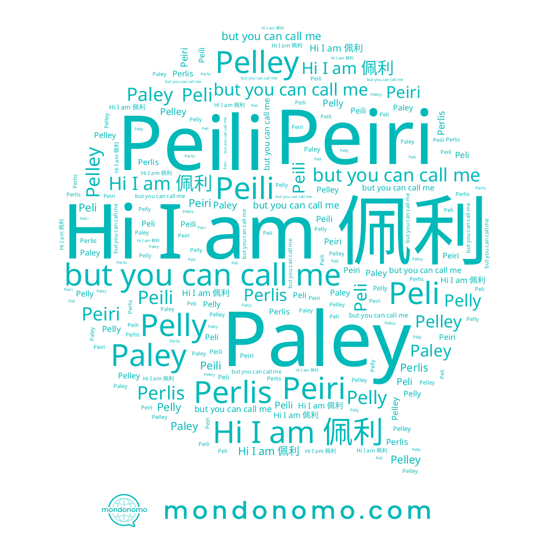 name Perlis, name 佩利, name Peiri, name Peili, name Pelly, name Paley, name Pelley, name Peli