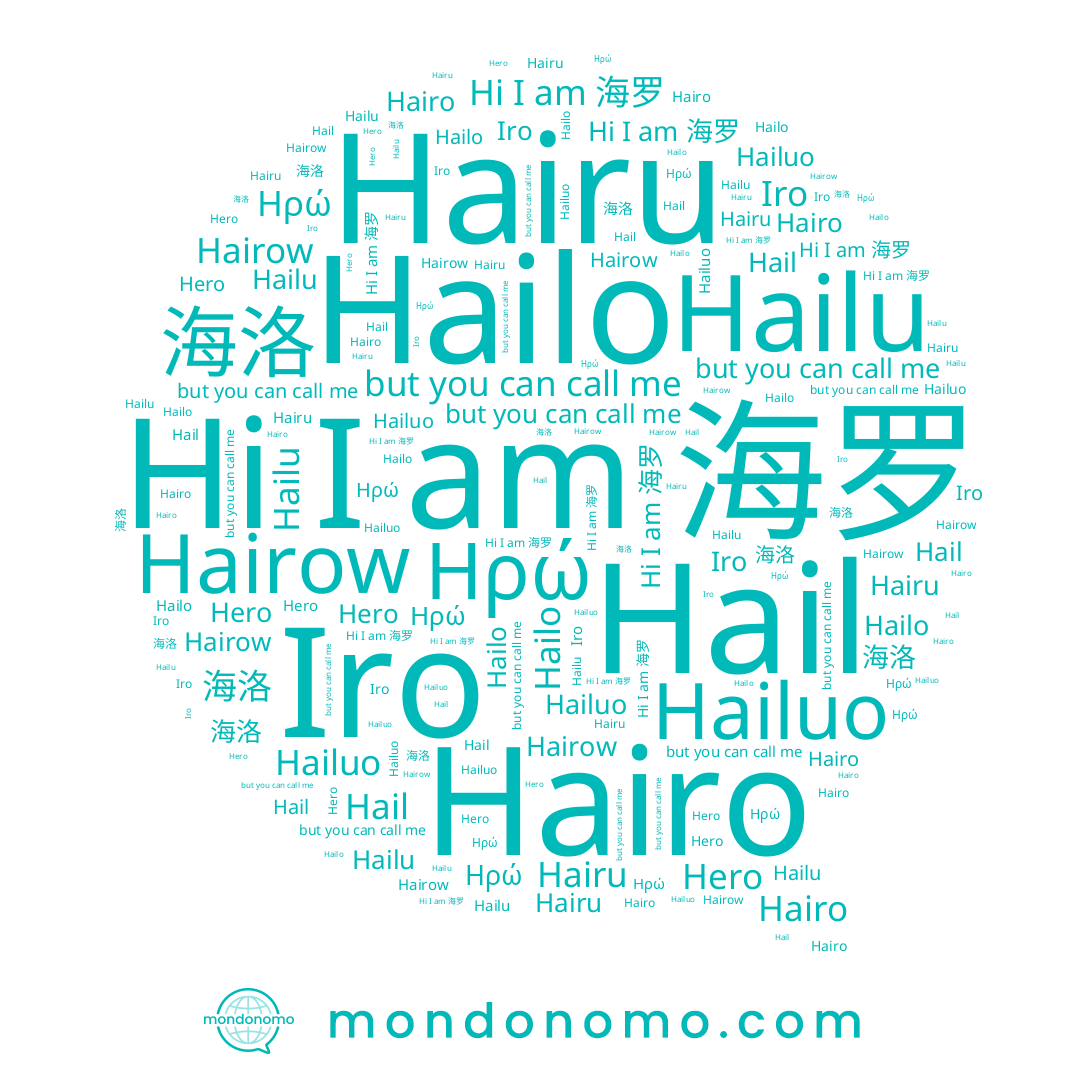 name 海洛, name Hero, name Hailu, name Hairo, name Iro, name 영웅, name Hail, name Ηρώ, name Hairow, name Hairu, name 海罗
