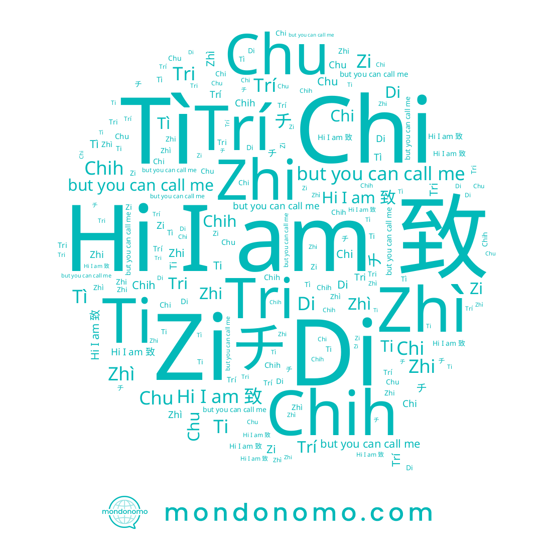 name Zhi, name Tì, name Ti, name 致, name チ, name Zi, name Chi, name Di, name Chu, name Chih, name Trí, name Tri