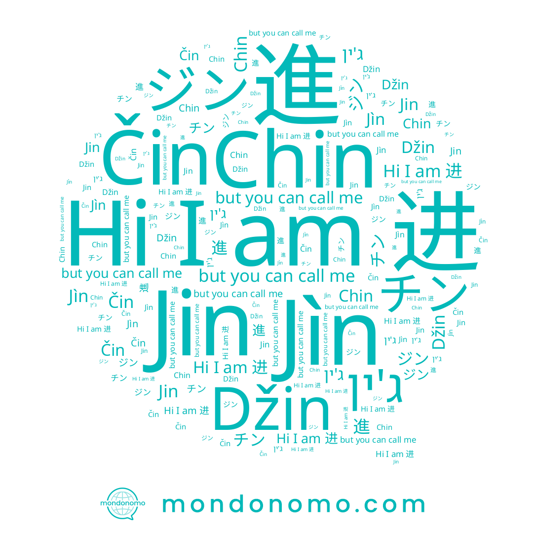 name 進, name ג'ין, name Chin, name チン, name Jin, name ジン, name 진, name Džin, name Čin, name 进