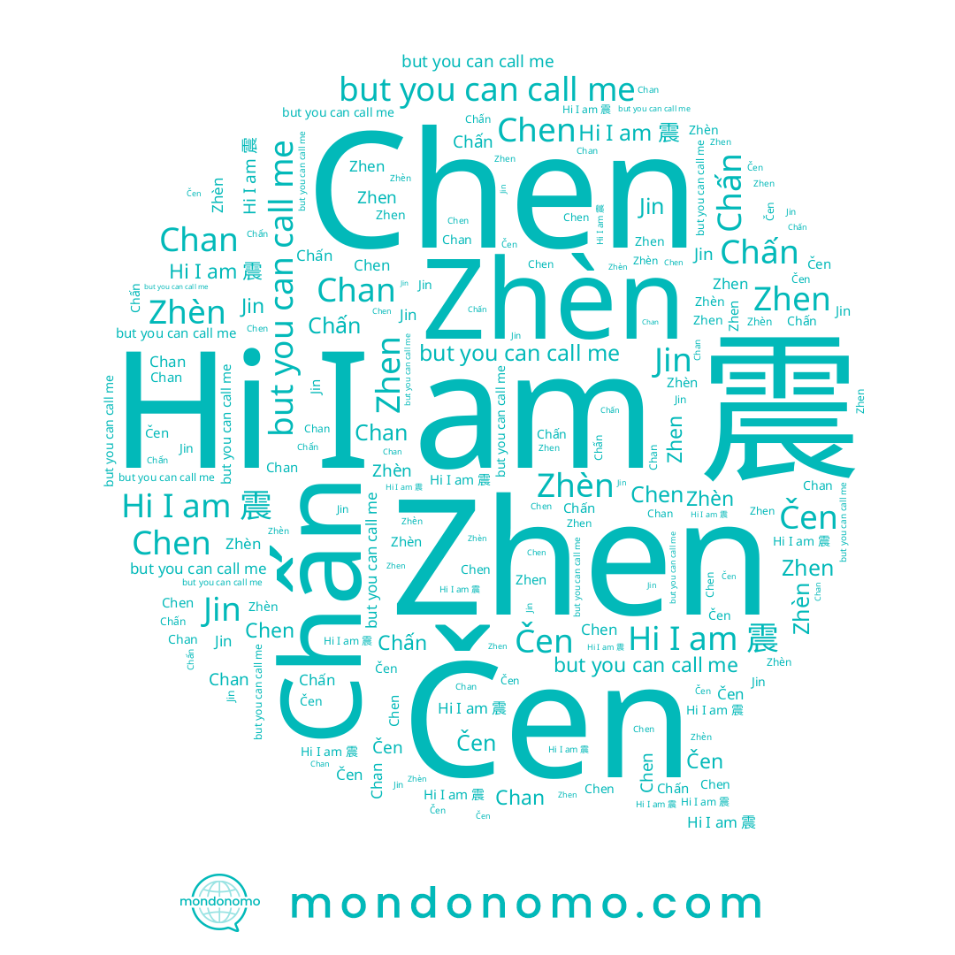 name Zhen, name 震, name Chen, name Jin, name Zhèn, name Čen, name Chấn, name Chan