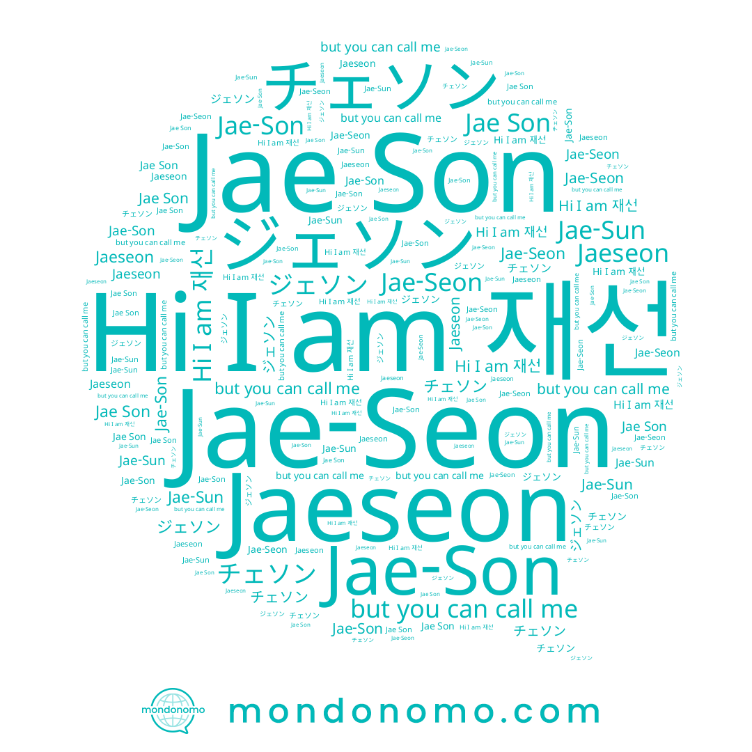 name Jae-Son, name ジェソン, name チェソン, name Jae-Sun, name 재선, name Jaeseon